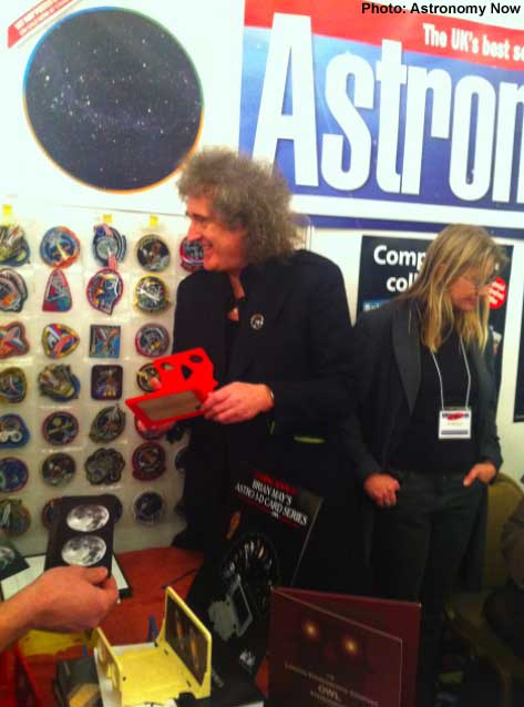 Brian May at Astrofest 5 Feb 211 