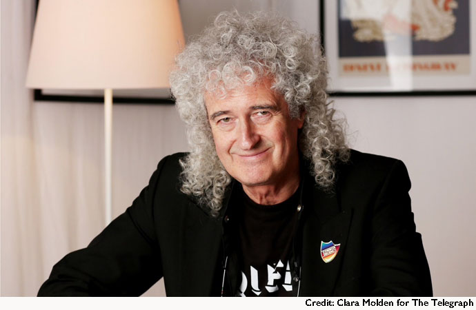 Brian May - Spaceman - by Clara Molden for The Telegraph