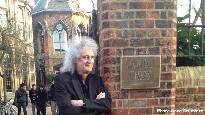 Brian May - Oxford Union 2013