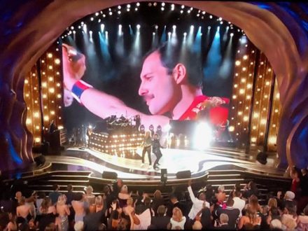 Freddie salutes the Oscars