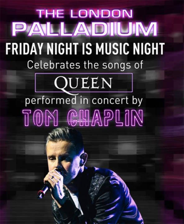 Friday Night Is Music Night - Tom Chaplin sings Queen