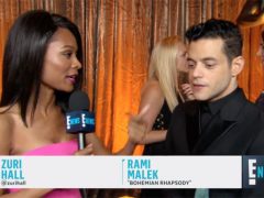 Rami Malek Oscars Red Carpet with Zuri Hall E News