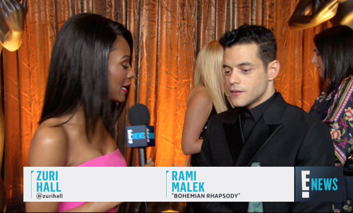 Rami Malek - Red Carpet interview
