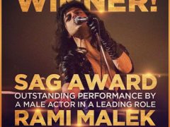 Rami Malek - WINNER SAG Awards Actor
