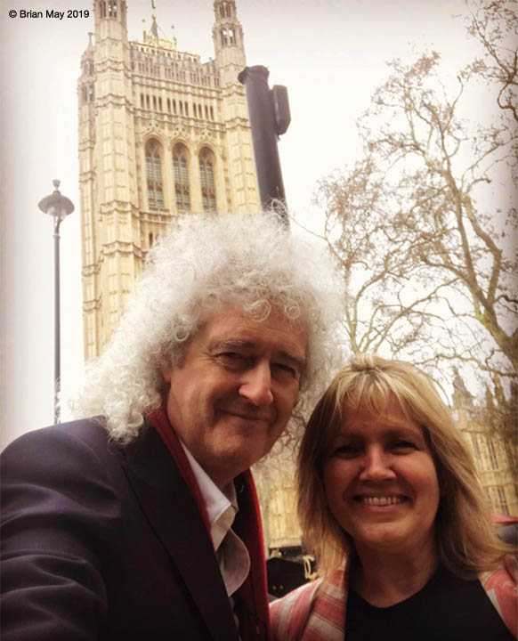 Bri and Anne Brummer at Westminster 2 Apr 2019