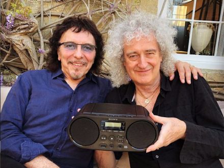 Brian May and Tony Iommi search for lost riffs