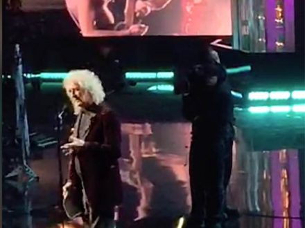 Brian May delivers Def Leppard SpeechBrian May delivers Def Leppard Speech