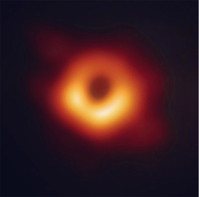 First picture of a Black Hole