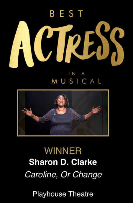 Sharon D Clarke, Best Actress in a Musical, Oliviers 2019