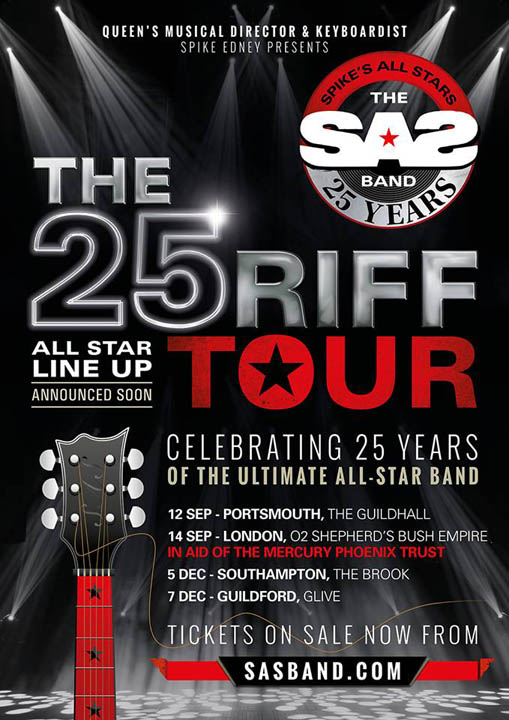 SAS 25th Anniversary Tour 2019