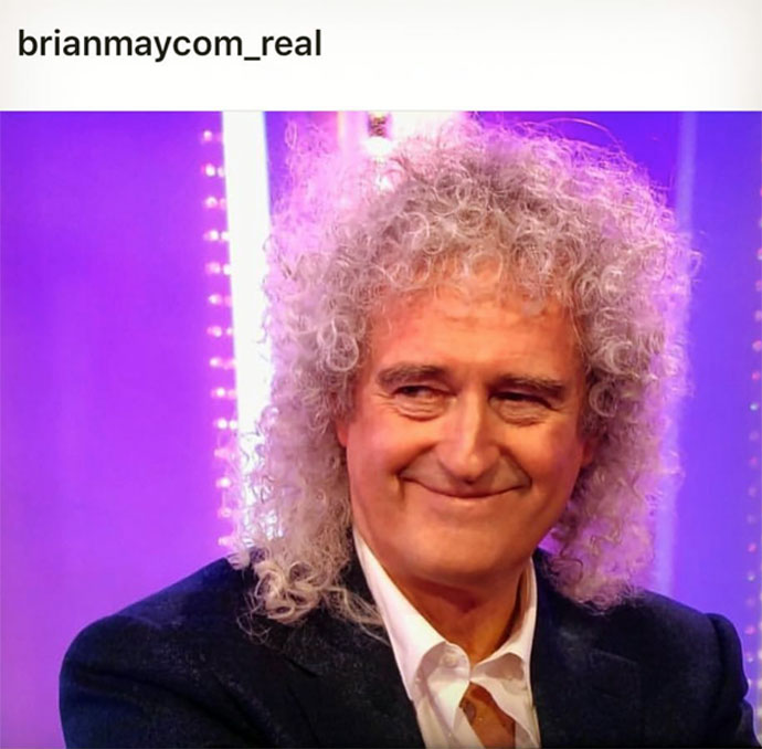 The One Show screen shot by Jen Tunney @BrianMayCom_real