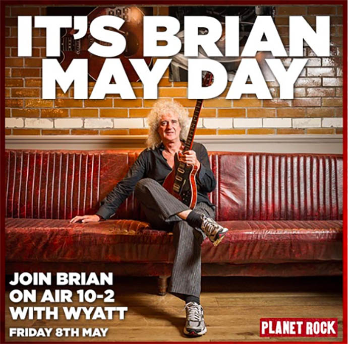 Brian May Day - Planet Rock Radio
