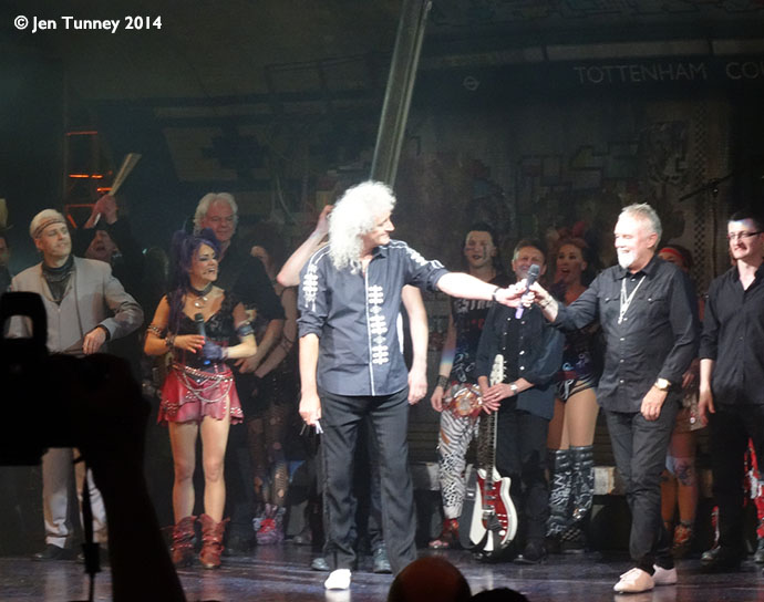 We Will Rock You Final Night, Dominion Theatre 30 May 2014