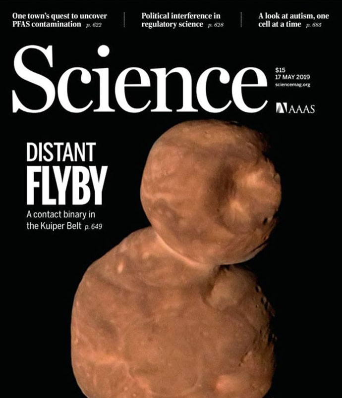 Science Magazine cover 17/5/19