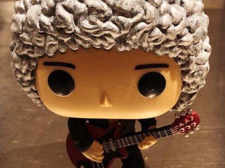 Funko Pop Brian - customised by Charlotte Perry mono