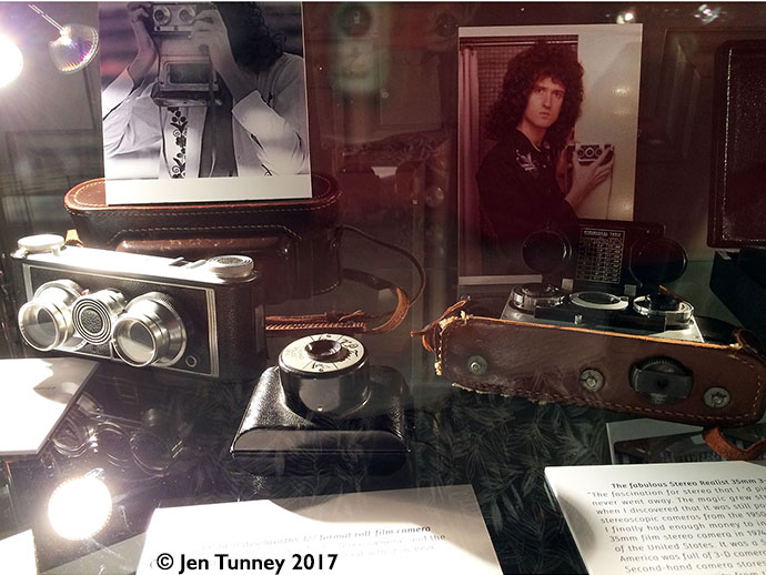 Brian May memorabilia  @Jen Tunney 2017