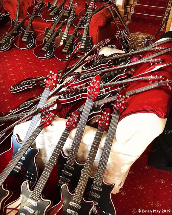 Guitars for signing 30 May 2019