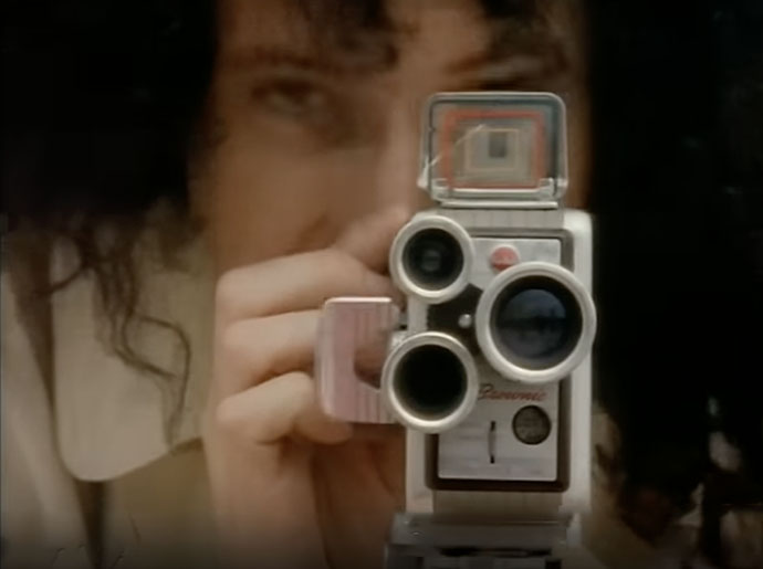 Brian with cine camera - Too Much Love Will Kill You video