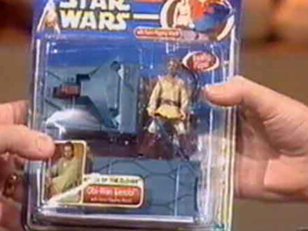 Star Wars figues presented to Brian