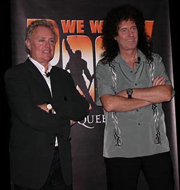 Roger Taylor and Brian May Melbourne 7 May 2003
