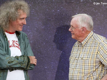 Brian May and Neil Armstrong, Starmus 2011
