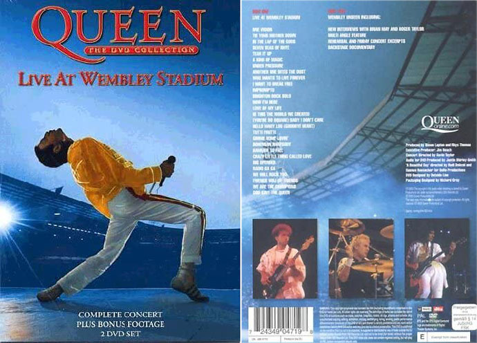 Queen Live At Wembley DVD 2003