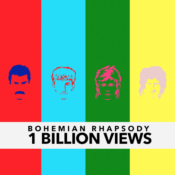 Bohemian Rhapsody 1 BILLION