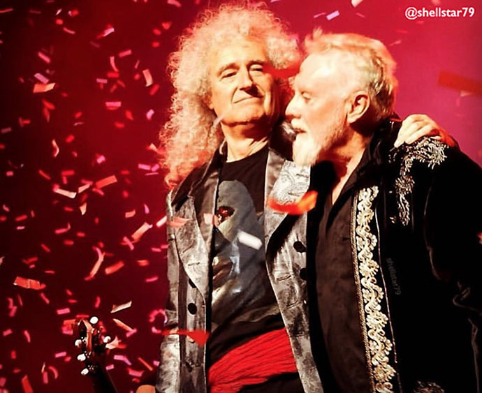 Brian May and Roger Taylor O2 Arena 4 July 2018 by ©shellstar79