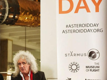 Brian May - flash back to Asteroid Day 2014
