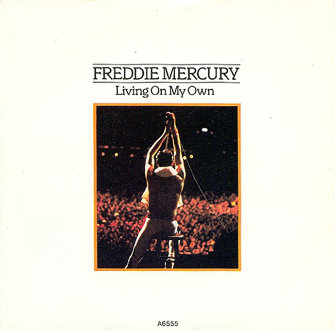 Freddie Mercury 'Living On My Own' single)CBS 1985