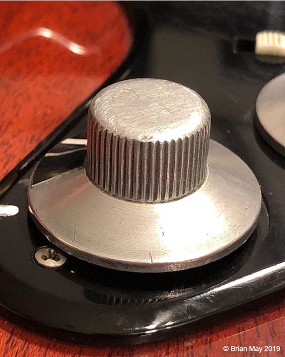 Single Red Special knob
