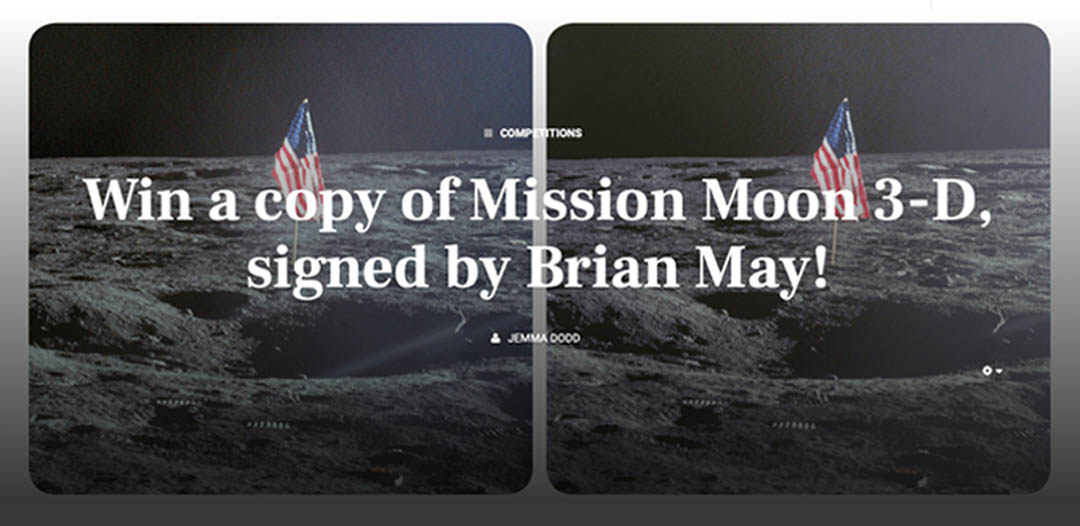 Mission Moon 3-D competition