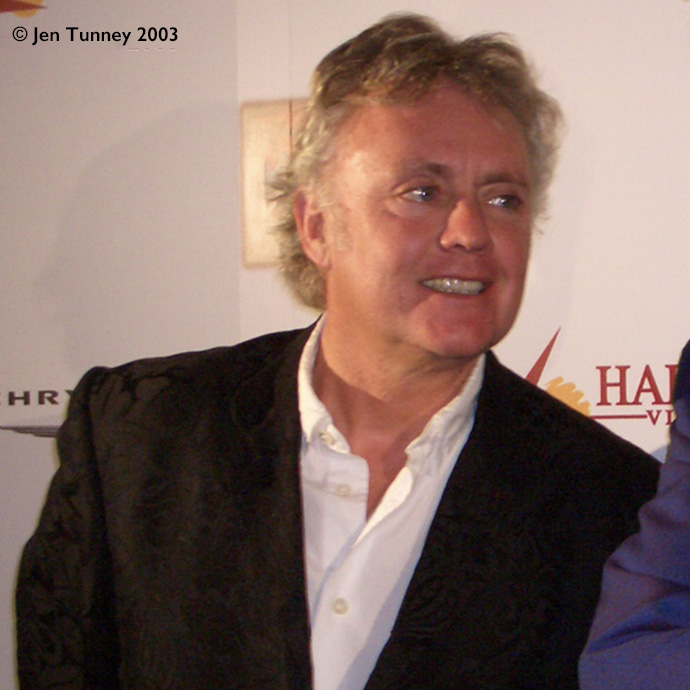 Roger Taylor - Madrid photocall 3 Nov 2003 © Jen Tunney 2003