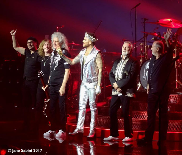 Queen + Adam Lambert Mohegan Sun Arena, Uncasville 23 July 2017 © Jane Sabini