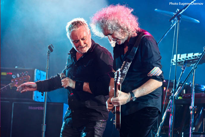 Roger Taylor and Brian May, Kiev 2012 by Eugene Chernov