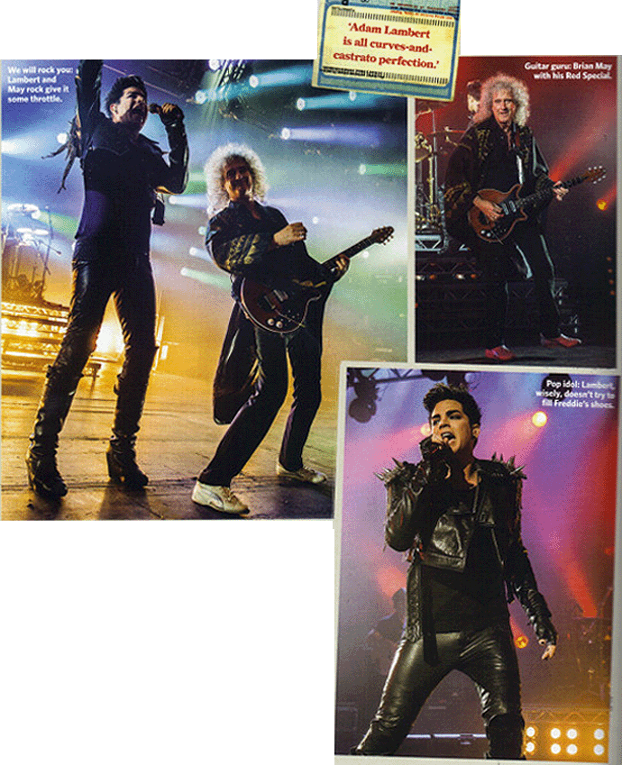 Queen + Adam Lambert Classic Rock Magazine