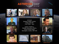 Asteroid Day London 2017 poster