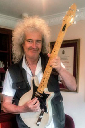 Brian May with Blonde Special