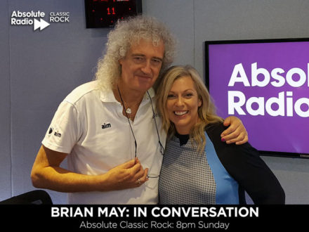 Brian May and Claire Sturgess
