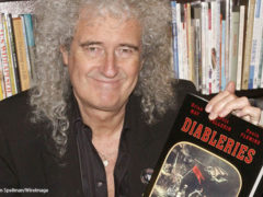 Brian May at Diableries book signing New York