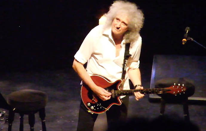 Brian May in Malvern
