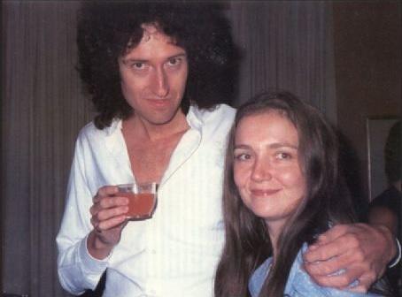 Brian May and Christine Mullen