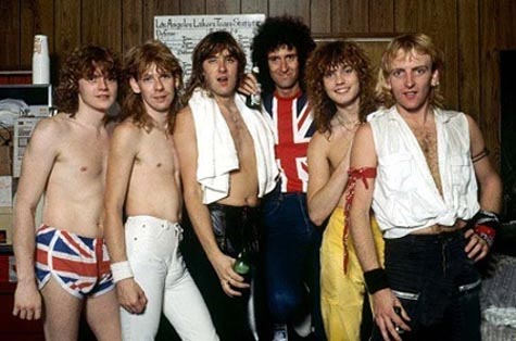 Brian May and Def Leppard 1983