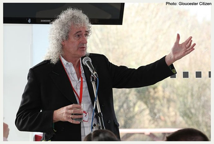 Brian speaking in Stroud 25 March 2015