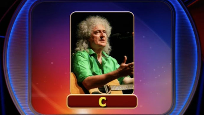 Pointless - God Only Knows question - Brian May picture