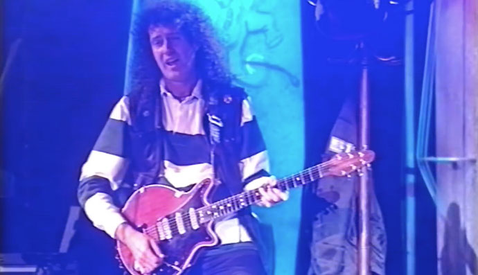 Brian at Zucchero concert