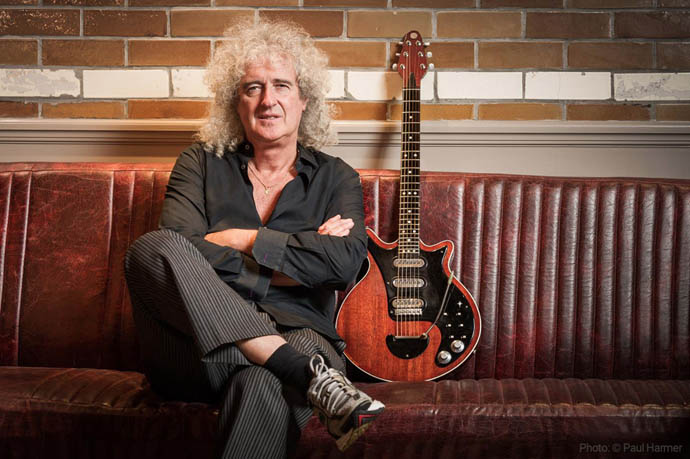 Brian seated - with red special