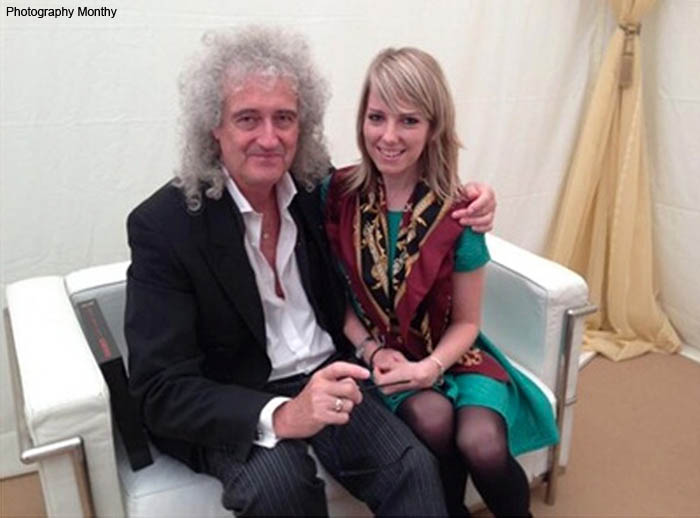 Brian May and Jessica Bracey, Photography Monthly