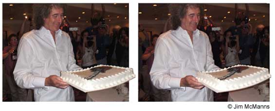 Brian with surprise cake, Ohio