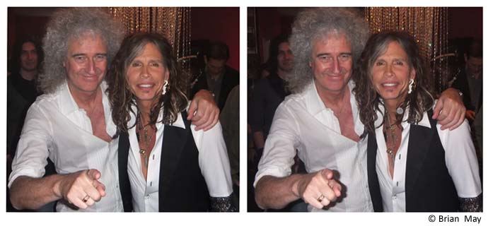 Bri and Steven Tyler